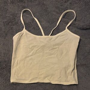 Women's athletic crop tank top